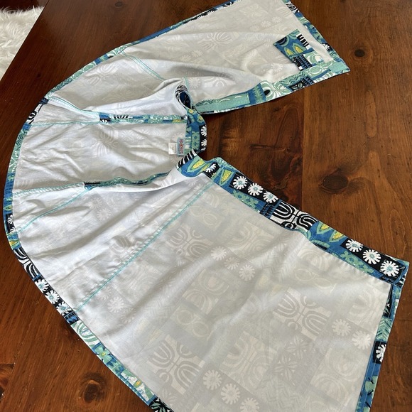 RIP SKIRT Floral Patchwork Mini Wrap SKIRT S Colorful Beach Surf Hawaiian Beachy - Picture 5 of 12